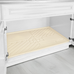 SMARTLINER Under Cabinet Bathroom Mats Compatible With Standard Bathroom Cabinets 19.5" x 34.5"